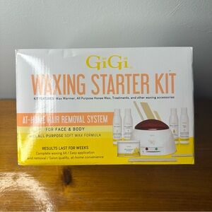 GiGi Hair Waxing Starter Kit for Face and Body everything included but the wax ￼
